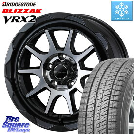 ブリヂストン ブリザック VRX2 スタッドレス ● 2023年製 185/60R16 WEDS マッドヴァンス 06 MUD VANCE 06 ホイール 16インチ 16 X 6.0J +40 5穴 100 シエンタ ラクティス