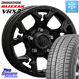 ブリヂストン ブリザック VRX2 スタッドレス ● 在庫● 2023年製 215/65R16 CRIMSON クリムソン GOLEM インセット-5 ゴーレム 16インチ 16 X 6.0J +0 5穴 139.7 ジムニー シエラ