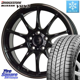 ブリヂストン ブリザック BLIZZAK VRX3 スタッドレス 235/65R18 HotStuff G・SPEED P-07 ジー・スピード ホイール 18インチ 18 X 7.5J +48 5穴 114.3 ムラーノ