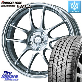 ブリヂストン ブリザック BLIZZAK VRX3 2022年製 スタッドレス 215/70R16 KYOHO ENKEI エンケイ PerformanceLine PF01 ホイール 16 X 6.5J +42 4穴 100 ライズ ガソリン車