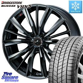 ブリヂストン ブリザック BLIZZAK VRX3 スタッドレス 235/40R19 WEDS レオニス VX BMC1 ウェッズ Leonis ホイール 19インチ 19 X 8.0J +48 5穴 114.3 カムリ