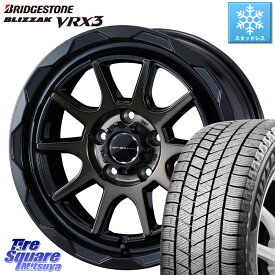 ブリヂストン ブリザック BLIZZAK VRX3 スタッドレス 185/60R16 WEDS マッドヴァンス 06 MUD VANCE 06 ホイール 16インチ 16 X 6.0J +40 5穴 100 シエンタ ラクティス