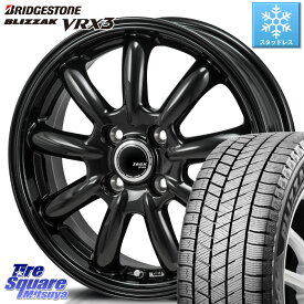 ブリヂストン ブリザック BLIZZAK VRX3 スタッドレス 165/65R14 Japan三陽 ZACK JP-209 ホイール 14 X 5.5J +40 4穴 100 ルーミー