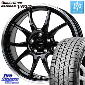 ブリヂストン ブリザック BLIZZAK VRX3 スタッドレス 185/60R16 HotStuff G-SPEED P06 P-06 ホイール 16インチ 16 X 6.0J +45 5穴 100 シエンタ ラクティス