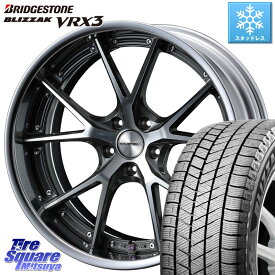 ブリヂストン ブリザック BLIZZAK VRX3 スタッドレス 245/40R19 WEDS MAVERICK 905S S-LoDisk 19インチ 2ピース 19 X 8.0J +50 5穴 114.3