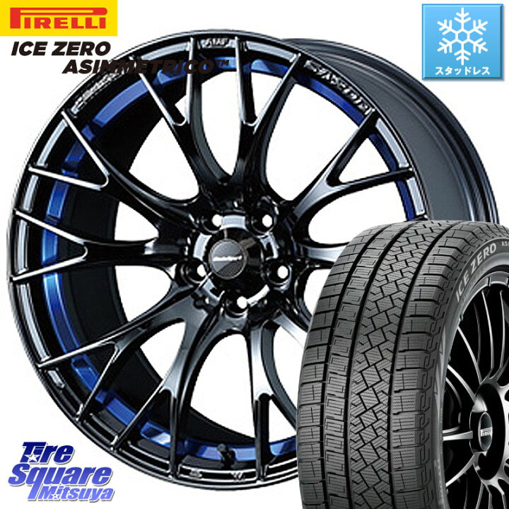 楽天市場】ピレリ ICE ZERO ASIMMETRICO スタッドレス 215/55R18 WEDS 