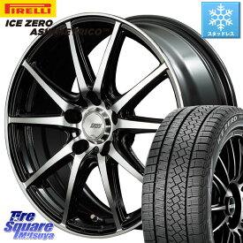 ピレリ ICE ZERO ASIMMETRICO スタッドレス 215/60R16 MANARAY MID FINAL SPEED GR ガンマ ホイール 16 X 6.5J +48 5穴 114.3 ヴェゼル