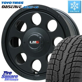 TOYO OBSERVE GSi-6 Gsi6 2023年製 スタッドレス 265/70R16 LEHRMEISTER レアマイスター LMG CS-8 CS8 16インチ 16 X 8.0J +0 6穴 139.7