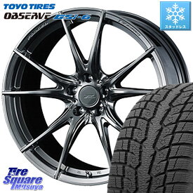 TOYO OBSERVE GSi-6 Gsi6 2023年製 スタッドレス 255/45R20 WEDS F ZERO FZ-2 FZ2 鍛造 FORGED ホイール20インチ 20 X 8.5J +48 5穴 114.3 ムラーノ