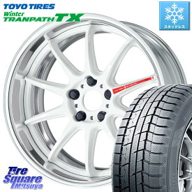 TOYO ウィンター トランパス TX 2023年製 スタッドレス 235/50R18 WORK EMOTION ZR10 L Disk AZW 18インチ 2ピース 18 X 8.5J +40 5穴 114.3 アルファード