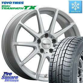 TOYO ウィンター トランパス TX 2023年製 スタッドレス 235/50R18 MLJ HYPERION CVX ハイペリオン ホイール 18インチ 18 X 8.0J +38 5穴 114.3 アルファード