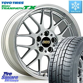 TOYO ウィンター トランパス TX 2023年製 スタッドレス 235/50R18 BBS RG-R 鍛造1ピース ホイール 18インチ 18 X 7.5J +45 5穴 114.3 アルファード