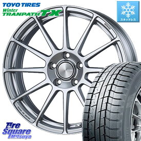 TOYO ウィンター トランパス TX 2023年製 スタッドレス 215/60R17 KYOHO ENKEI エンケイ PerformanceLine PF03 ホイール 17 X 7.0J +48 5穴 114.3 C-HR CX-30 ヴェゼル ZR-V