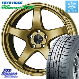 TOYO ウィンター トランパス TX 2023年製 スタッドレス 225/60R18 KYOHO ENKEI エンケイ PerformanceLine PF05 18インチ 18 X 8.0J +45 5穴 114.3 RAV4 エクストレイル NX CX-5