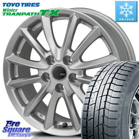 TOYO ウィンター トランパス TX 2023年製 スタッドレス 215/60R17 Japan三陽 ZACK JP-016 平座仕様 トヨタ車専用 ホイール 17 X 7.0J +48 5穴 114.3 C-HR