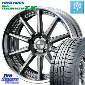 TOYO ウィンター トランパス TX 2023年製 スタッドレス 235/50R18 WEDS MAVERICK 1010S S-LoDisk 18インチ 2ピース 18 X 7.5J +44 5穴 114.3 アルファード