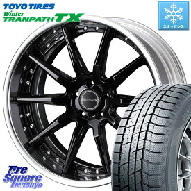 TOYO ウィンター トランパス TX 2023年製 スタッドレス 235/50R18 WEDS MAVERICK 1410S S-LoDisk 18インチ 2ピース 18 X 7.5J +38 5穴 114.3 アルファード