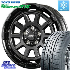 TOYO ウィンター トランパス TX 2023年製 スタッドレス 215/60R17 KOSEI ボトムガルシア ディグレ ホイール 17 X 7.0J +40 5穴 114.3 アルファード エクストレイル CX-30 UX カローラクロス