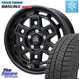 TOYO オブザーブ ギズ2 〇 OBSERVE GIZ2 2023年製 スタッドレス 225/50R17 HotStuff MAD CROSS AEVER ホイール 17インチ 17 X 7.0J +38 5穴 114.3 RX-8