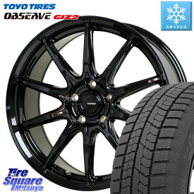 TOYO オブザーブ ギズ2 〇 OBSERVE GIZ2 2023年製 スタッドレス 205/65R15 HotStuff G-SPEED G-05 G05 5H ホイール 4本 15インチ 15 X 6.0J +53 5穴 114.3 ステップワゴン VOXY