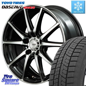 TOYO オブザーブ ギズ2 〇 OBSERVE GIZ2 2023年製 スタッドレス 195/65R16 MANARAY MID FINAL SPEED GR ガンマ ホイール 16 X 6.5J +53 5穴 114.3