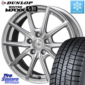 DUNLOP ウィンターマックス03 WM03 ダンロップ スタッドレス 215/60R16 KYOHO SEIN EK ザインEK ホイール 16インチ 16 X 6.5J +45 5穴 114.3 ヴェゼル カムリ