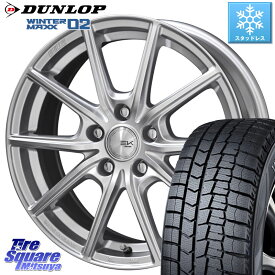 DUNLOP ウィンターマックス02 WM02 ダンロップ スタッドレス 195/55R16 KYOHO SEIN EK ザインEK ホイール 16インチ 16 X 6.5J +45 5穴 114.3 CR-Z