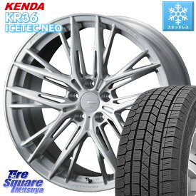 KENDA ケンダ KR36 ICETEC NEO アイステックネオ 2023年製 スタッドレスタイヤ 235/50R18 WEDS F ZERO FZ-5 FZ5 鍛造 FORGED ホイール 18インチ 18 X 8.5J +35 5穴 114.3 アルファード