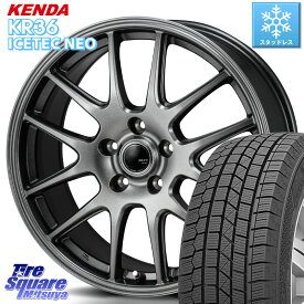 KENDA ケンダ KR36 ICETEC NEO アイステックネオ 2023年製 スタッドレスタイヤ 205/55R16 Japan三陽 ZACK JP-205 ホイール 16 X 6.5J +48 5穴 114.3 ステップワゴン