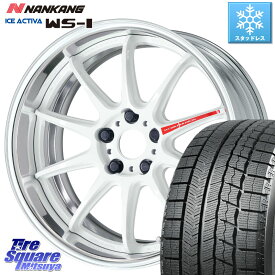 NANKANG TIRE WS-1 スタッドレス 98Q 2023年製 235/45R18 WORK EMOTION ZR10 L Disk AZW 18インチ 2ピース 18 X 8.5J +40 5穴 114.3