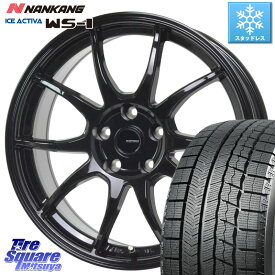 NANKANG TIRE WS-1 スタッドレス 98Q 2023年製 235/45R18 HotStuff G-SPEED G-06 G06 ホイール 18インチ 18 X 7.5J +38 5穴 114.3