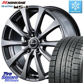 NANKANG TIRE WS-1 スタッドレス 89Q 2023年製 205/50R17 MANARAY MID EuroSpeed G10 ホイール 17インチ 17 X 7.0J +48 5穴 100 インプレッサ カローラスポーツ