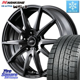 NANKANG TIRE WS-1 スタッドレス 96Q 2023年製 215/60R17 MANARAY MID SCHNEIDER シュナイダー SLS ホイール 17インチ 17 X 7.0J +50 5穴 114.3 C-HR CX-30 ヴェゼル ZR-V