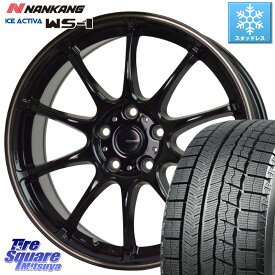 NANKANG TIRE WS-1 スタッドレス 96Q 2023年製 215/60R17 HotStuff G・SPEED P-07 ジー・スピード ホイール 17インチ 17 X 7.0J +55 5穴 114.3 ZR-V