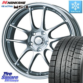 NANKANG TIRE WS-1 スタッドレス 89Q 2023年製 205/50R17 KYOHO ENKEI エンケイ PerformanceLine PF01 ホイール 17 X 7.0J +53 5穴 114.3 インプレッサ VOXY