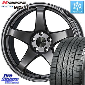 NANKANG TIRE WS-1 スタッドレス 92Q XL 2023年製 225/40R18 ENKEI エンケイ PerformanceLine PF05 DS 18インチ 18 X 8.0J(BMW F40) +50 5穴 112 BMW 1シリーズ