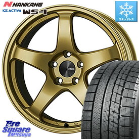 NANKANG TIRE WS-1 スタッドレス 100Q 2023年製 225/60R18 ENKEI エンケイ PerformanceLine PF05 18インチ 18 X 8.0J +45 5穴 114.3 RAV4 エクストレイル NX CX-5