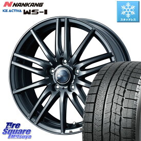 NANKANG TIRE WS-1 スタッドレス 91Q 2023年製 195/65R15 WEDS ウェッズ ZAMIK ザミック TITO 15インチ 15 X 6.0J +43 5穴 114.3