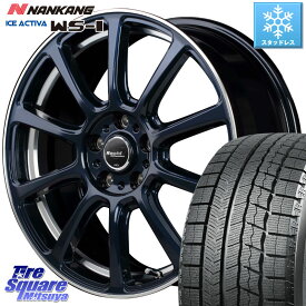 NANKANG TIRE WS-1 スタッドレス 100Q XL 2023年製 245/45R18 MANARAY MID ラピッドパフォーマンス ZX10 ホイール 18インチ 18 X 7.5J +38 5穴 114.3