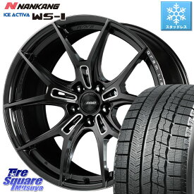 NANKANG TIRE WS-1 スタッドレス 98Q 2023年製 235/45R18 RAYS 【欠品次回8月末】 レイズ GramLights グラムライツ 57FXZ ホイール 18インチ 18 X 7.5J +40 5穴 114.3