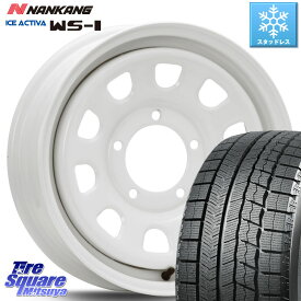 NANKANG TIRE WS-1 スタッドレス 100Q 2023年製 215/70R16 MLJ デイトナ SS DAYTONA ホワイト 16インチ 16 X 5.5J +20 5穴 139.7 ジムニー