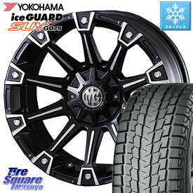 YOKOHAMA E4630 iceGUARD SUV G075 アイスガード ヨコハマ スタッドレス 285/75R16 CRIMSON クリムソン MONSTER モンスター ホイール 16インチ 16 X 8.0J +20 6穴 139.7