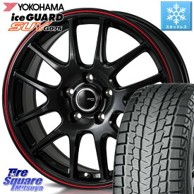 YOKOHAMA R1583 iceGUARD SUV G075 アイスガード ヨコハマ スタッドレス 205/70R15 MONZA JP STYLE Jefa ジェファ 15インチ 15 X 6.0J +53 5穴 114.3