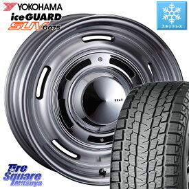 YOKOHAMA R1590 iceGUARD SUV G075 アイスガード ヨコハマ スタッドレス 275/70R16 CRIMSON ディーン クロスカントリー グレー 16インチ 16 X 8.0J +0 5穴 150