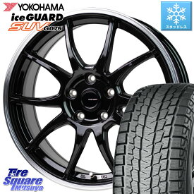 YOKOHAMA R1572 iceGUARD SUV G075 アイスガード ヨコハマ スタッドレス 215/70R16 HotStuff G-SPEED P06 P-06 ホイール 16インチ 16 X 6.5J +48 5穴 100 XV アウトバック