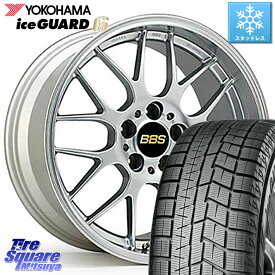 YOKOHAMA R2847 iceGUARD6 ig60 アイスガード ヨコハマ スタッドレス 215/50R17 BBS RG-R 鍛造1ピース ホイール 17インチ インセット 17 X 7.5J +45 5穴 100