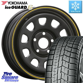 YOKOHAMA R2841 iceGUARD6 ig60 アイスガード ヨコハマ スタッドレス 205/65R15 MLJ デイトナ SS DAYTONA YE ホイール 15インチ カングー 15 X 6.0J(RENAUT KANGOO KW) +30 5穴 108 ルノー カングー ルノー カングービボップ