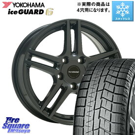 YOKOHAMA R2830 iceGUARD6 ig60 アイスガード ヨコハマ スタッドレス 185/65R15 阿部商会 Eurodesign EIGER ホイール 15インチ 15 X 6.0J(C3 B6NH) +25 4穴 108 シトロエン C3