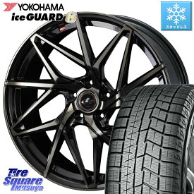 YOKOHAMA R2830 iceGUARD6 ig60 アイスガード ヨコハマ スタッドレス 185/65R15 WEDS 40567 レオニス LEONIS IT PBMCTI 15インチ 15 X 6.0J +45 5穴 100 シエンタ プリウス