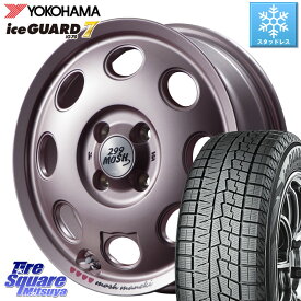 YOKOHAMA R7095 ice GUARD7 IG70 アイスガード スタッドレス 155/65R14 MANARAY 【欠品次回6月中-下旬予定】MID 299 MOSH MANEKI モッシュ マネキ 14インチ 14 X 4.5J +45 4穴 100